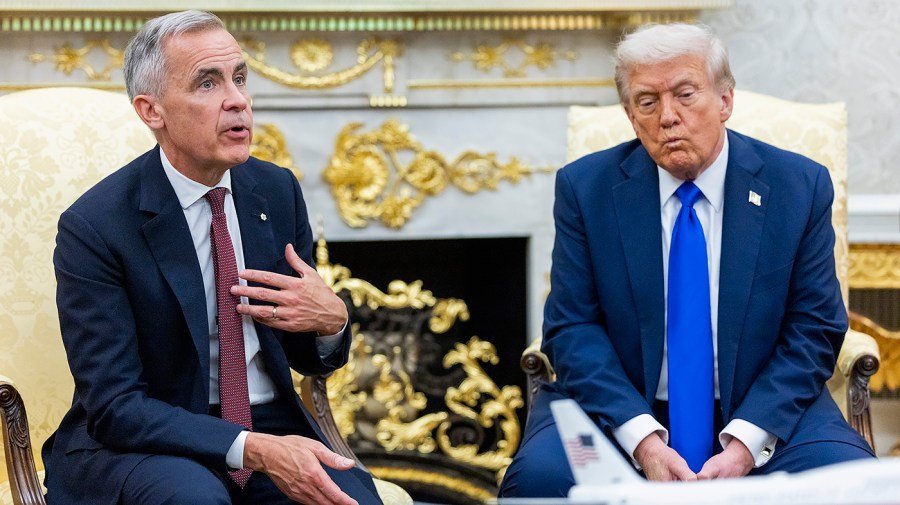 Trump-Carney AI hockey video stirs anger while racking up views