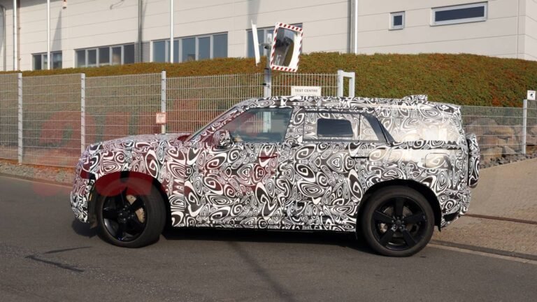 Baby Defender Sport Spied With An Iconic Land Rover Feature