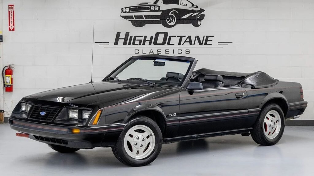 This 1983 Ford Mustang GLX Convertible Has A 302 V8 With 17,000 Miles And Charm For Days