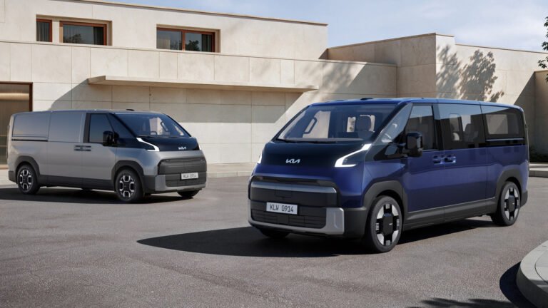 Kia's New PV7 Electric Van Is 2 Feet Longer Than The PV5 And Looks Even Cooler