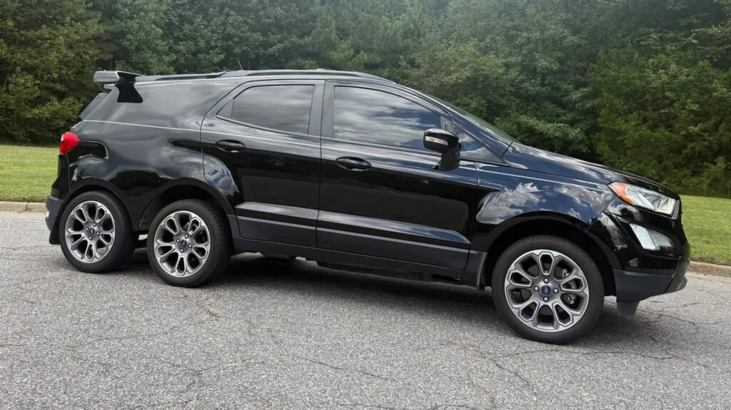 Custom Six-Wheeled Ford EcoSport For Sale: Viewer Discretion Advised