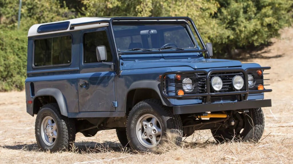 1997 Land Rover Defender 90 For Sale With 45,000 Miles Has Had Just One Owner: Kim Basinger