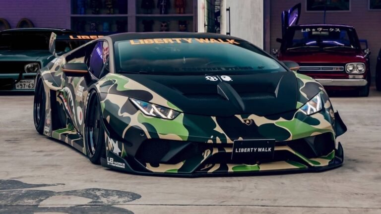 Liberty Walk’s New Huracán Kit Leaves Just the Doors and Roof