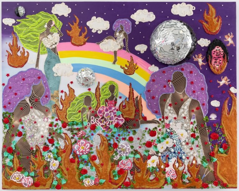 Edge-to-Edge Splendor Fills Maria Yolanda Liebana’s Buoyant Paintings