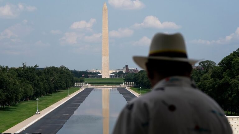Federal judge raises 'meritless re-prosecution' in Lincoln Memorial reflecting pool hearing
