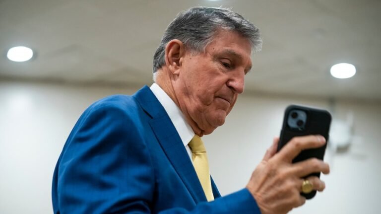 Manchin says 'if character means anything, you can't vote for Ken Paxton'