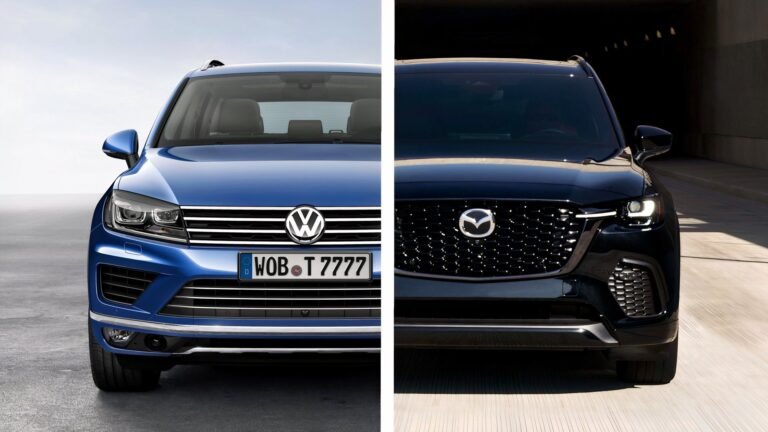 Why The Mazda CX-70 Succeeds Where The VW Touareg Suffered A Humiliating Defeat