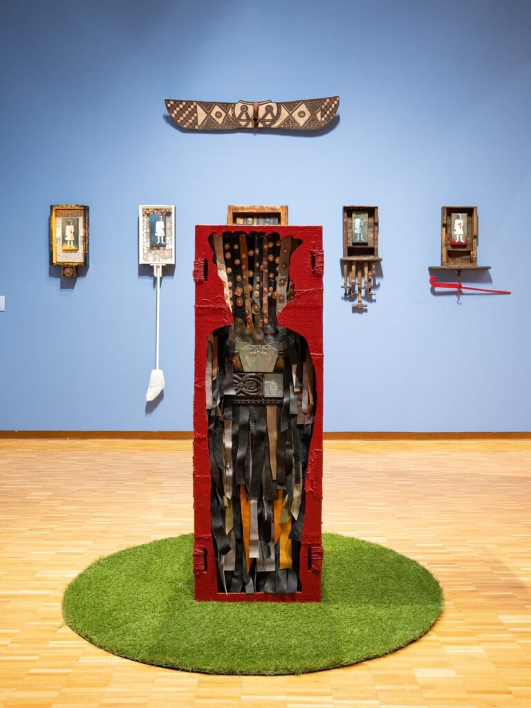 Through Carved Wooden Assemblages, Daniel Minter Communes with the Spiritual