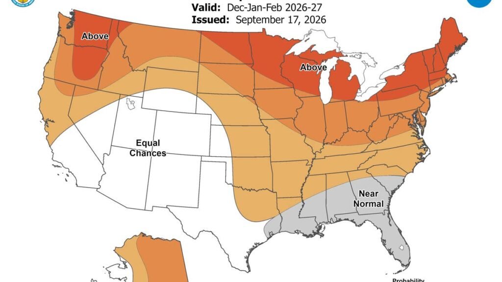 Map Shows Coldest States This Winter