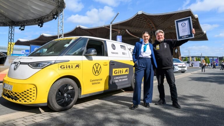 VW ID. Buzz Sets World Record Visiting 92 Countries In A Single Trip