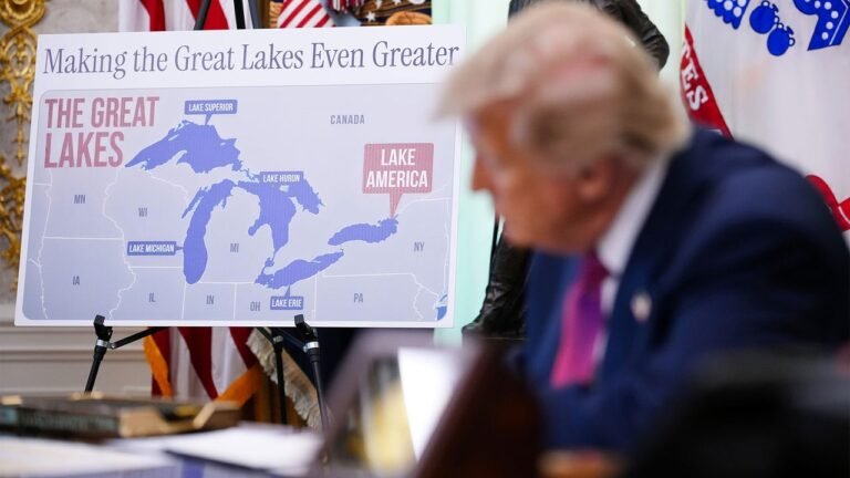 Trump’s Lake Ontario name change clashes with a centuries-old treaty. Google Maps is on the hook, too
