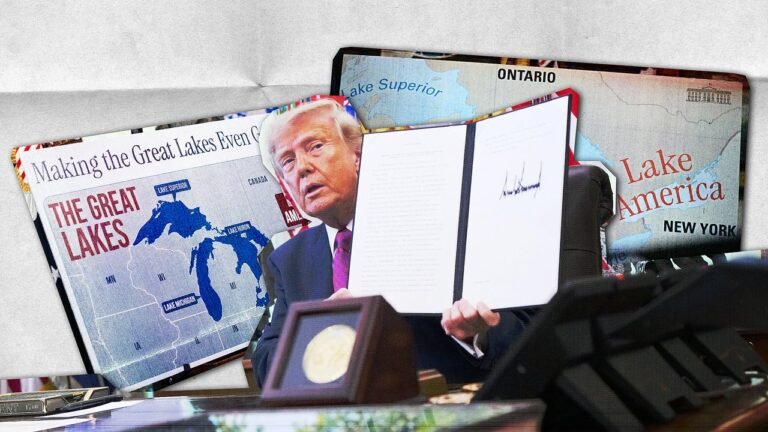 Trump’s Lake America font underscores the new name’s silliness