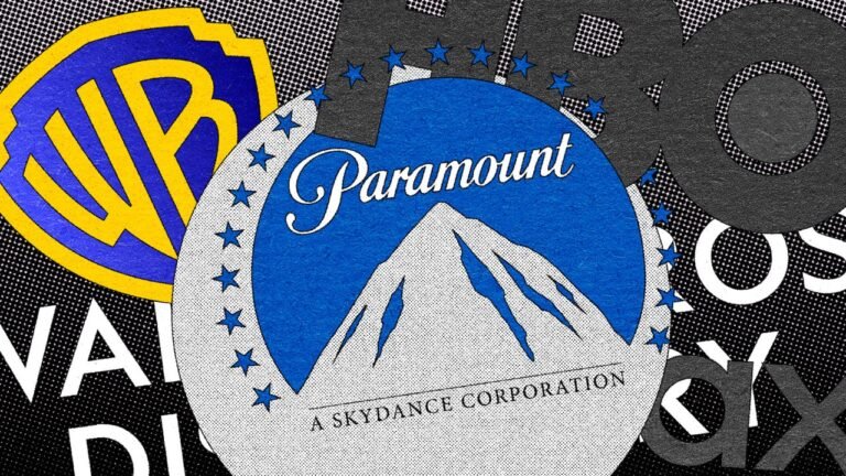Paramount and WBD’s messy rebrand histories visualize an industry in crisis mode