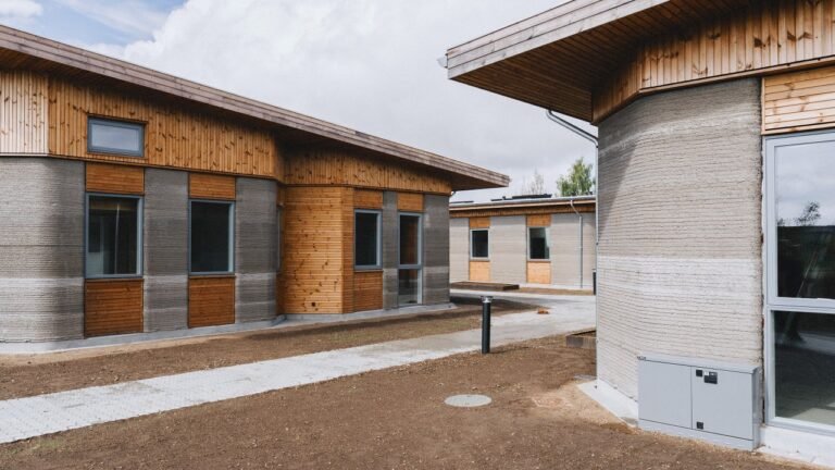 This futuristic student village is now Europe’s largest 3D-printed housing development