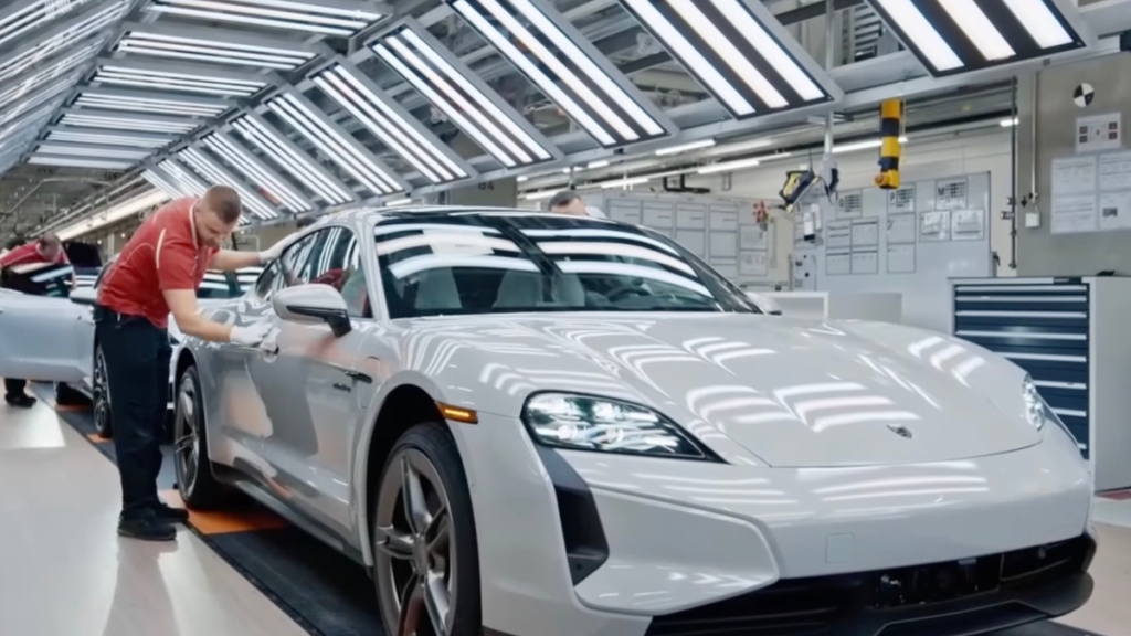 Inside Porsche’s Taycan Factory as Questions Grow Over Its Future