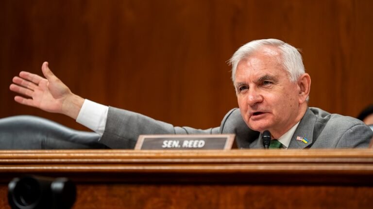 Reed easily wins Democratic primary for sixth Rhode Island Senate term