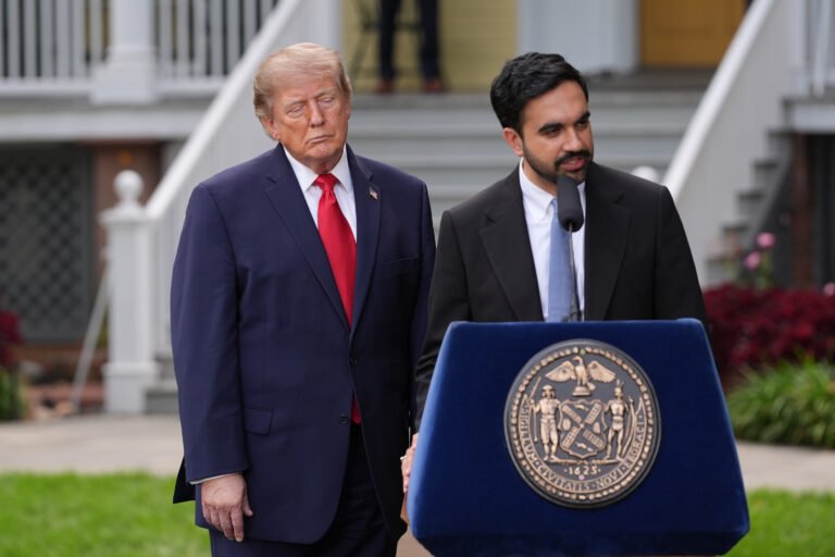 Mamdani and Trump face frosty reception in Queens over Sunnyside Yard plan