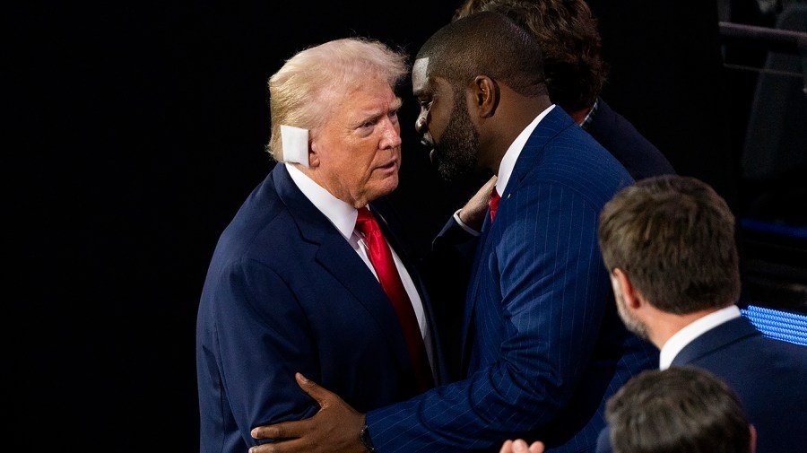 Trump slams reporting on removal of his endorsements from GOP candidate's website