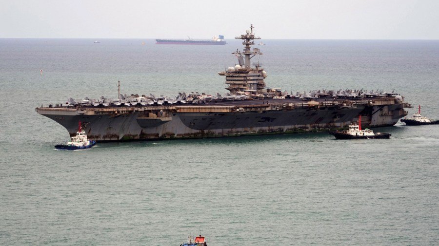 USS Abraham Lincoln heads back to US after 5-day Thailand port visit