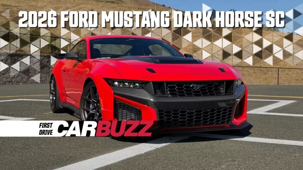 2026 Ford Mustang Dark Horse SC First Drive: Better Than The GT500, No Shelby Needed