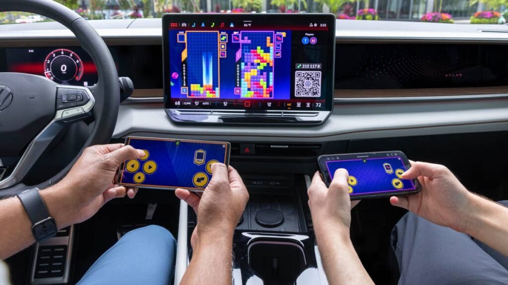 Volkswagen’s 2027 Cars Get 20 Games You Control With Your Phone