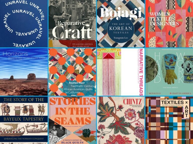 12 Must-Read Books on Textiles and Fiber Art
