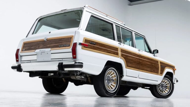 Auction Shocker! A 1990 Jeep Wagoneer Is Worth More Than A Decent W12 Bentley Continental GT