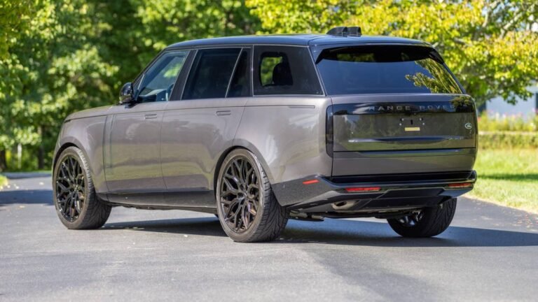 Range Rovers Recalled For Drowning Their Own Rearview Cameras