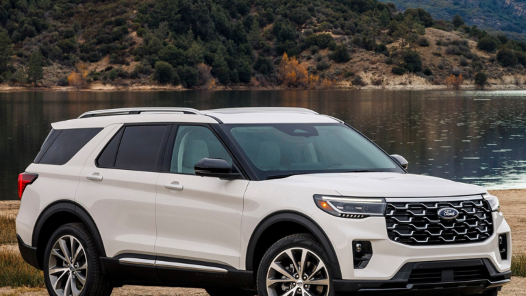 Ford's Beach Mode Idea Might Move Your Car Before the Tide Hits