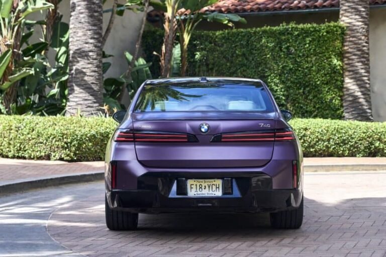 2027 BMW 7 Series In Matte Purple Is Impossible To Ignore
