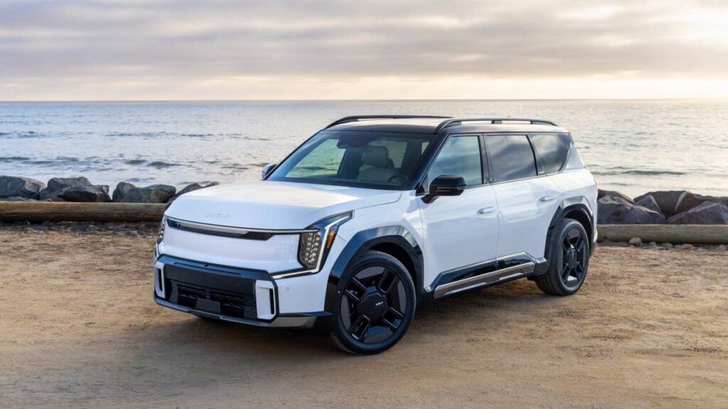 2027 Kia EV9 Gets More Torque as New Toyota Rival Nears