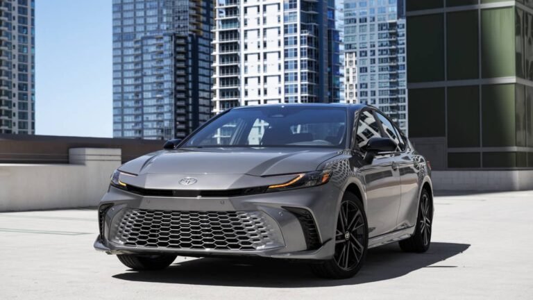 Toyota Plays It Safe With the 2027 Camry as Rivals Fight Back