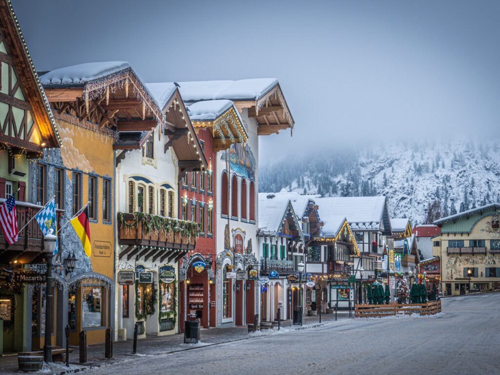 I've been to 3 Bavarian-style villages in the US. They're charming, but just one made me feel like I was in Germany.