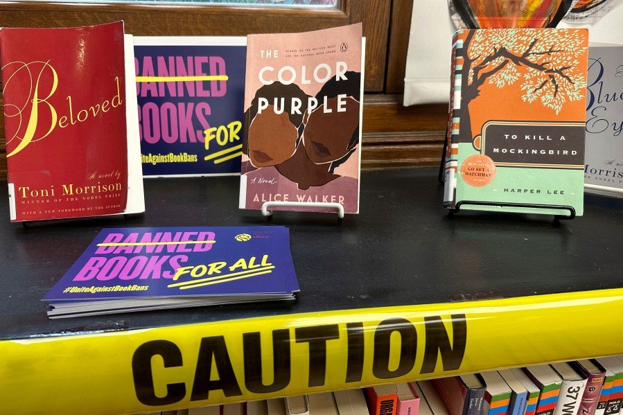 Book bans reach all-time high, led by Texas and Florida and fueled by AI