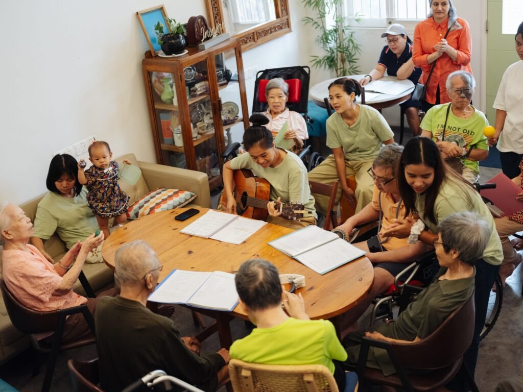 Inside the Singapore shophouse where assisted living comes with a social club