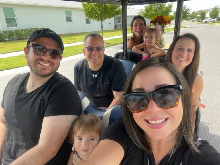 We didn't plan to live within walking distance of my family. Then, my sisters and parents all moved to our neighborhood.