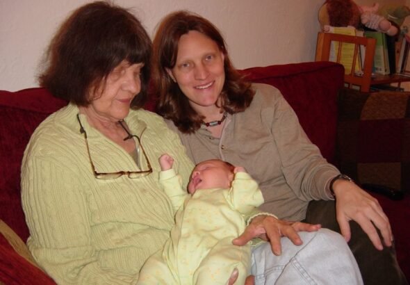 My mom was raising me and caring for her mom with Alzheimer's. Our neighbors became our village.