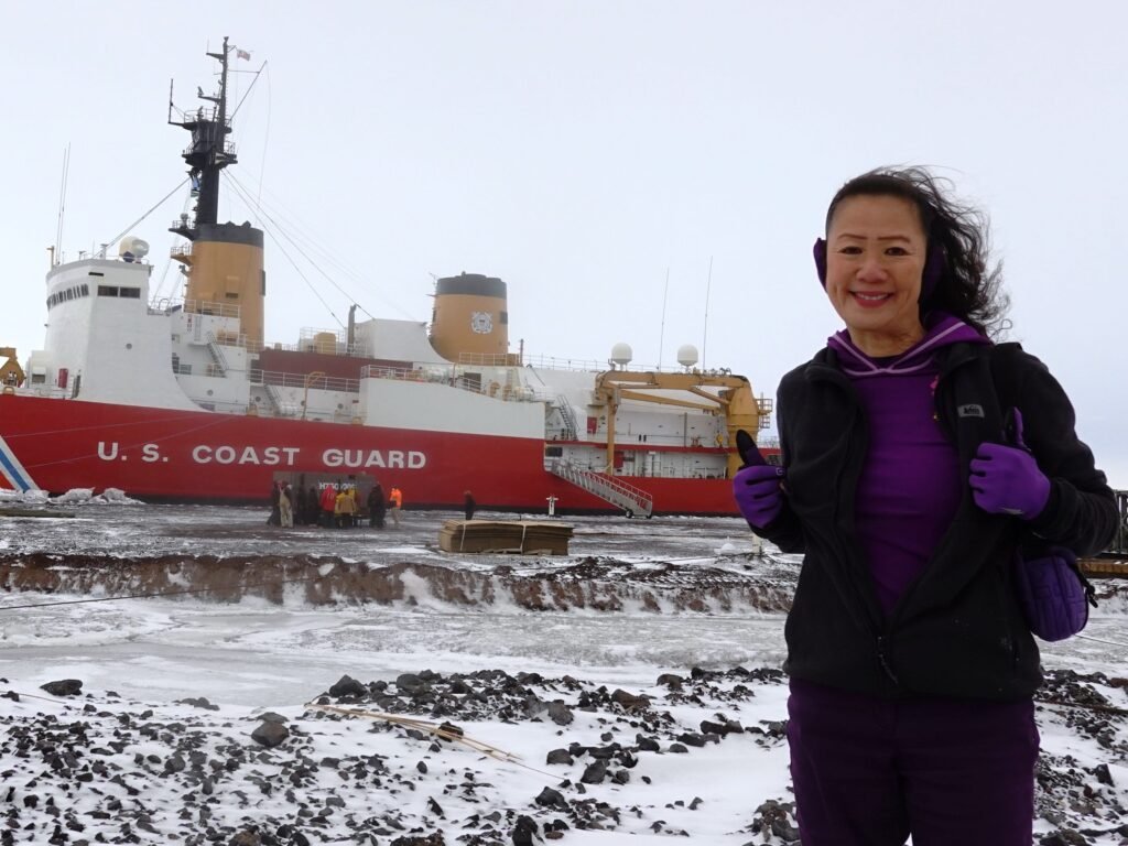 I live and work in Antarctica at 60 years old. From early wakeups to nightclubs, here's what a typical day is like.