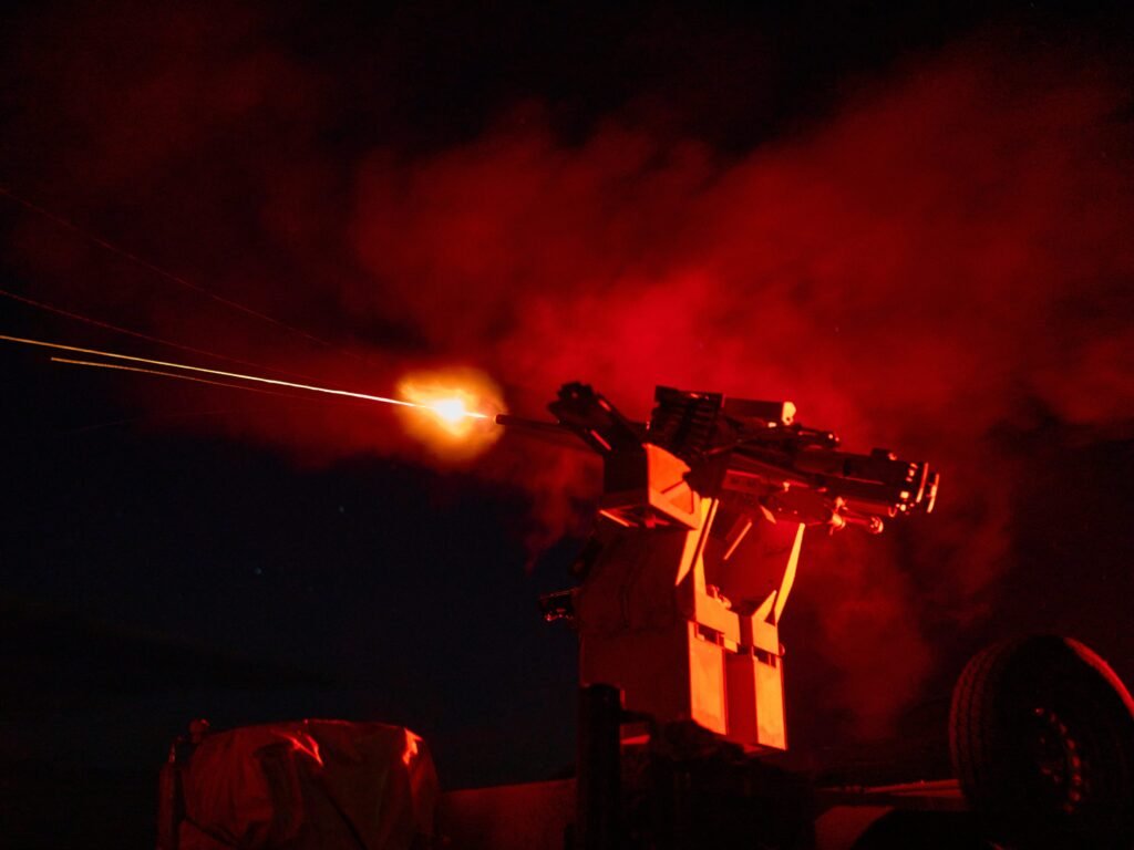 Ukraine's robotic gun turrets have scored their first kills of Russia's fastest attack drones
