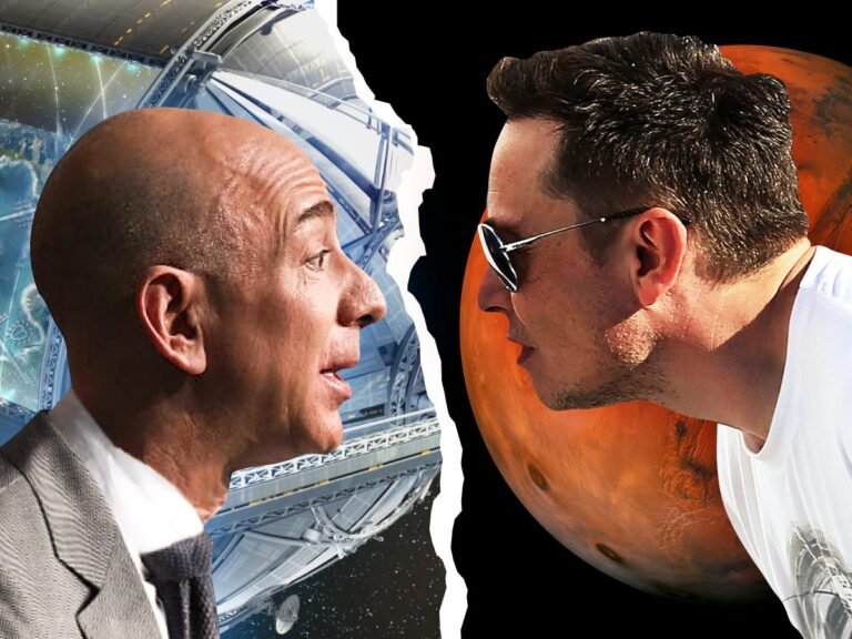 Elon Musk says 'Bravo!' after Jeff Bezos reveals he's put $28 billion of his own money into Blue Origin