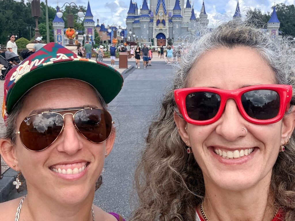 We rode 12 rides at Disney World without paying for Lightning Lanes. The secret was leaving our kids at home.
