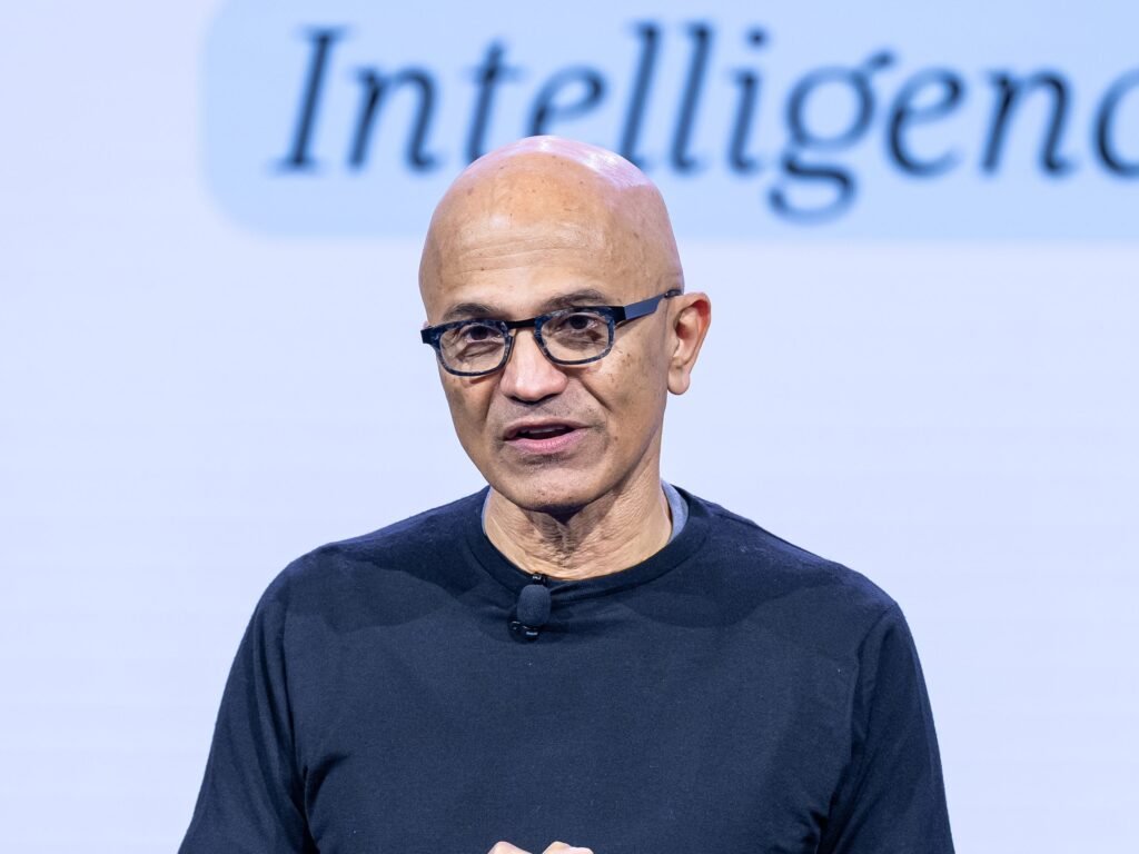 Satya Nadella says a company's relationship with AI should have trust issues