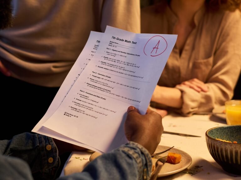 I grew up with strict parents and a fear of bad grades. I'm raising my son differently.