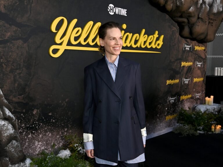 Hilary Swank is pregnant again at 52. She said she's glad she waited until her late 40s to have kids.