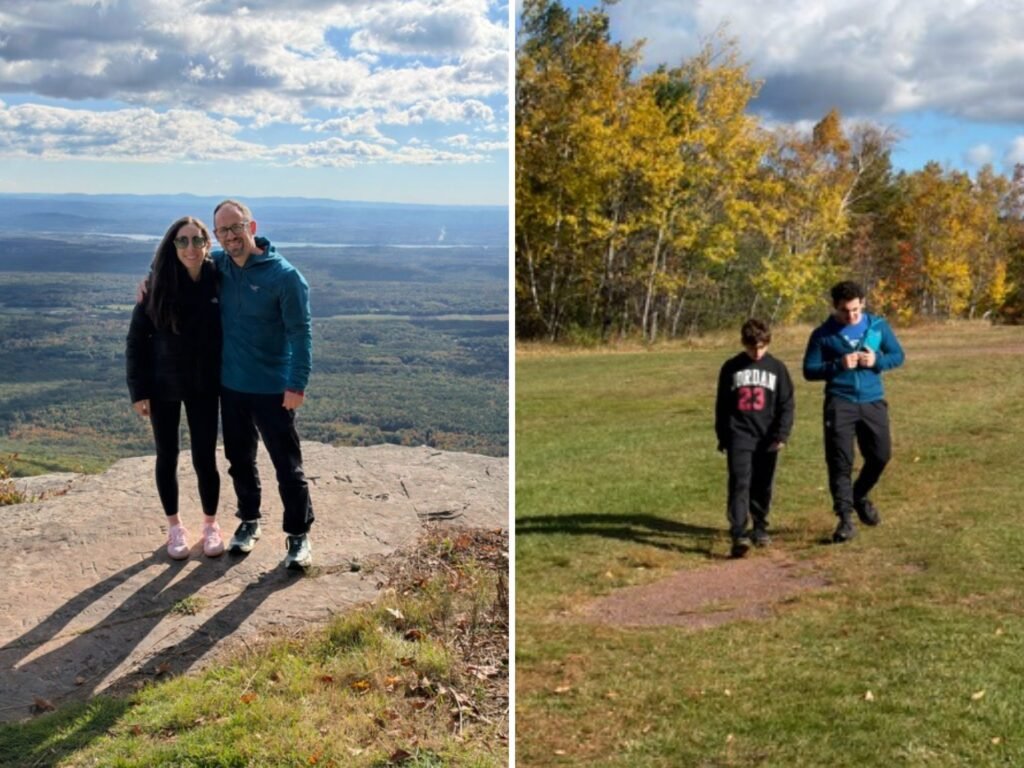 I make my kids skip school for a long weekend. I wish they had personal days so they didn't stress over it.