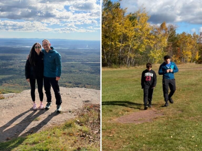I make my kids skip school for a long weekend. I wish they had personal days so they didn't stress over it.