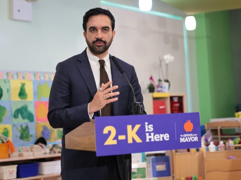 New York has been losing young families to cheaper suburbs. Now the city is expanding free childcare.