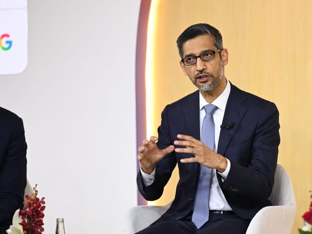 Sundar Pichai says Google is far from the ‘end state’ of self-improving AI