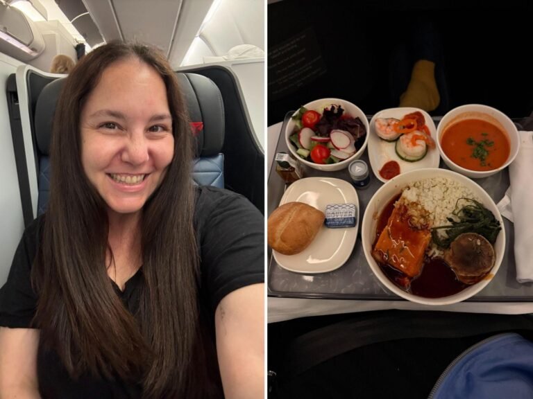 I paid $900 to upgrade to Delta One to Europe. The suite was like a mini-hotel room, but the food was disappointing.