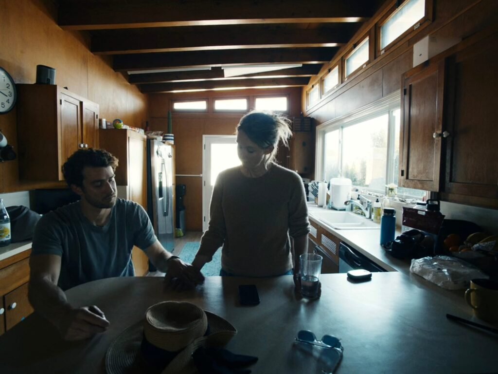 Billy Evans suggested that full-frontal shower scene in 'You Can See Everything,' the director says